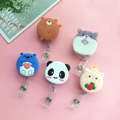 Animal Badge Reels Work Card ID/IC Card Holder Accessorie