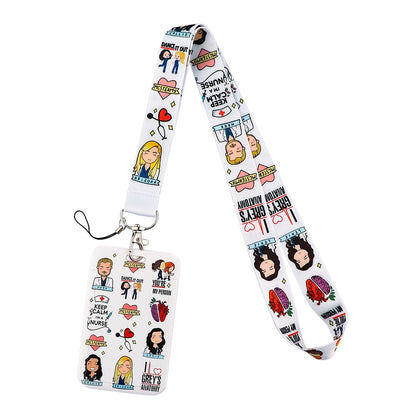 Grey's Anatomy TV Show Doctor Nurse Neck Strap