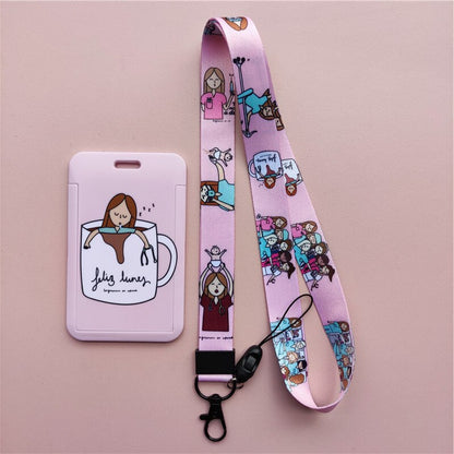 Nurse Doctor Lanyard ID Card Holder