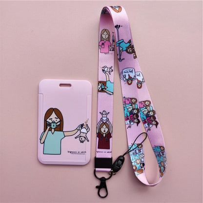 Nurse Doctor Lanyard ID Card Holder