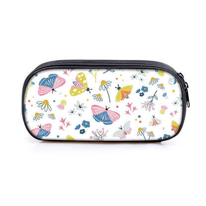 Cute Insects Print Cosmetic Case