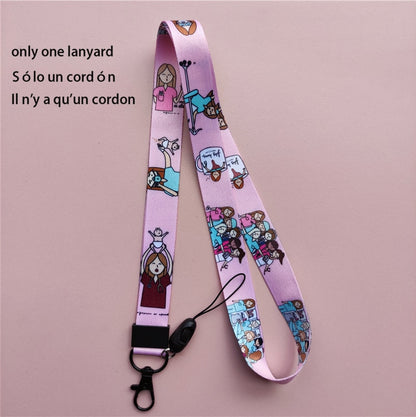 Nurse Doctor Lanyard ID Card Holder