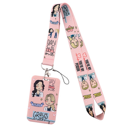 Grey's Anatomy TV Show Doctor Nurse Neck Strap