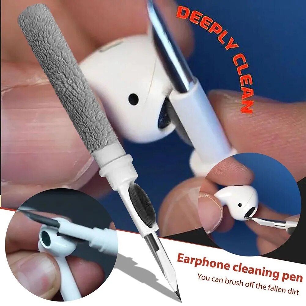 Cleaning Pen Brush Bluetooth Earphones Case Headset Keyboard Phone Cleaning Tools