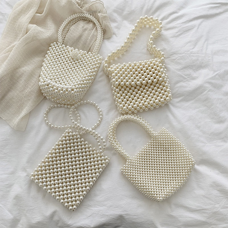 Mini Pearl Bag Handmade