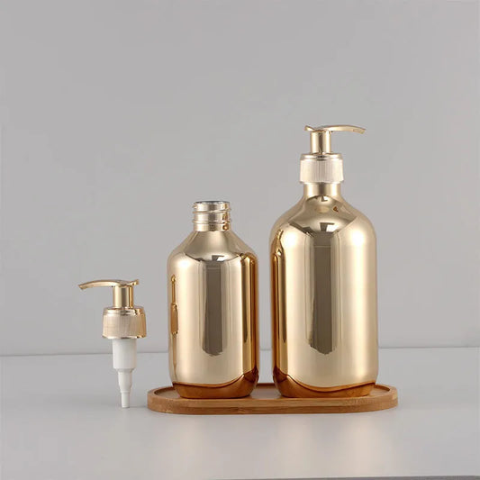 Electroplating Shampoo Shower Gel  Soap Dispenser
