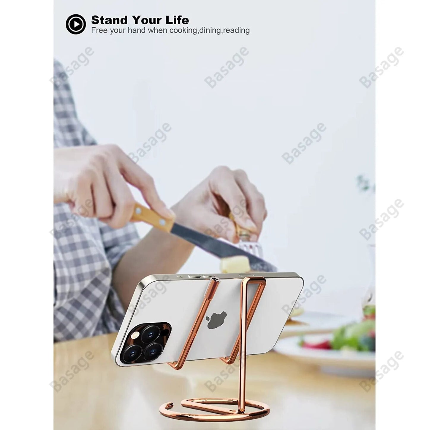 Cute Metal Cell Phone Stand,