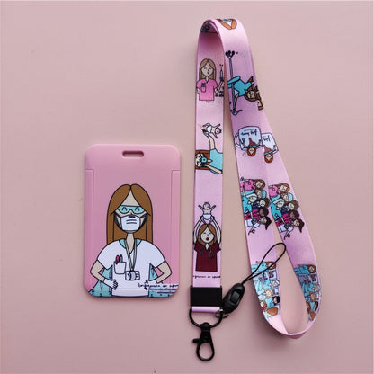 Nurse Doctor Lanyard ID Card Holder