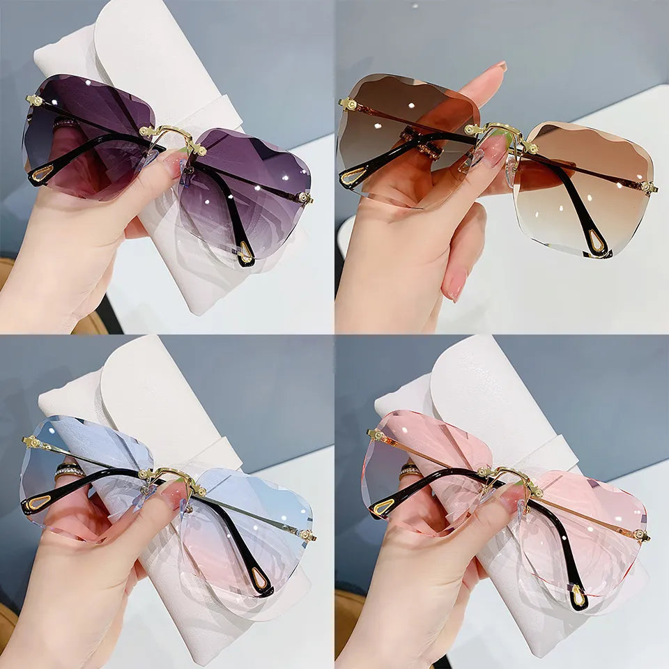 Sunglasses For Woman Rectangle Lenses