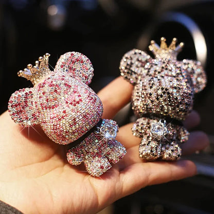 Cute Bear Car Fragrance Perfume Clip Air Bears Aroma Car Decoration Air Fresher