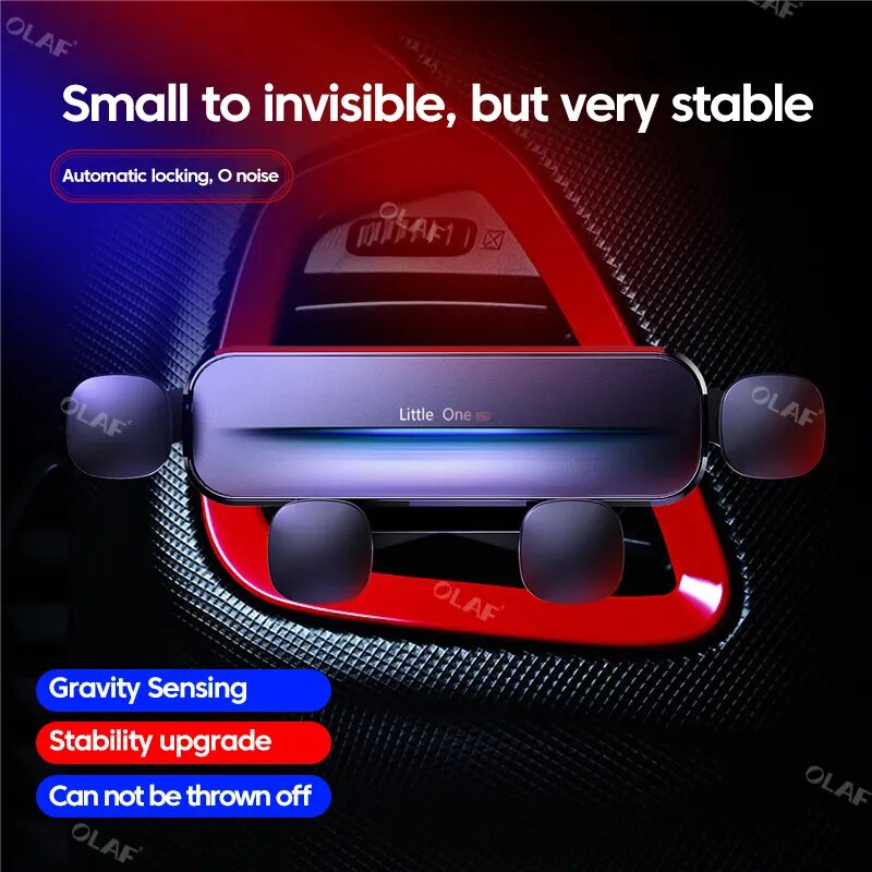 Gravity Car Phone Holder in Car Air Vent Mount Mobile Phone