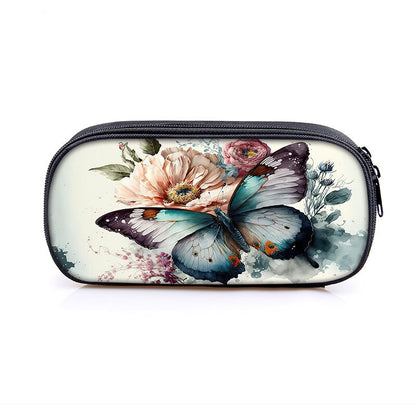 Cute Insects Print Cosmetic Case