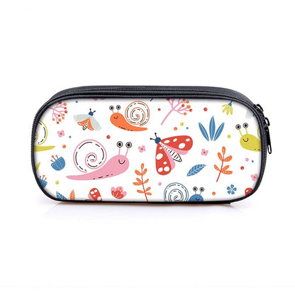 Cute Insects Print Cosmetic Case