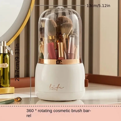 Rotating Compartment Brush Holder