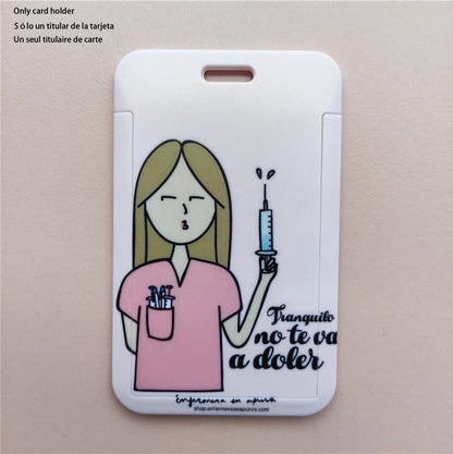 Nurse Doctor Lanyard ID Card Holder