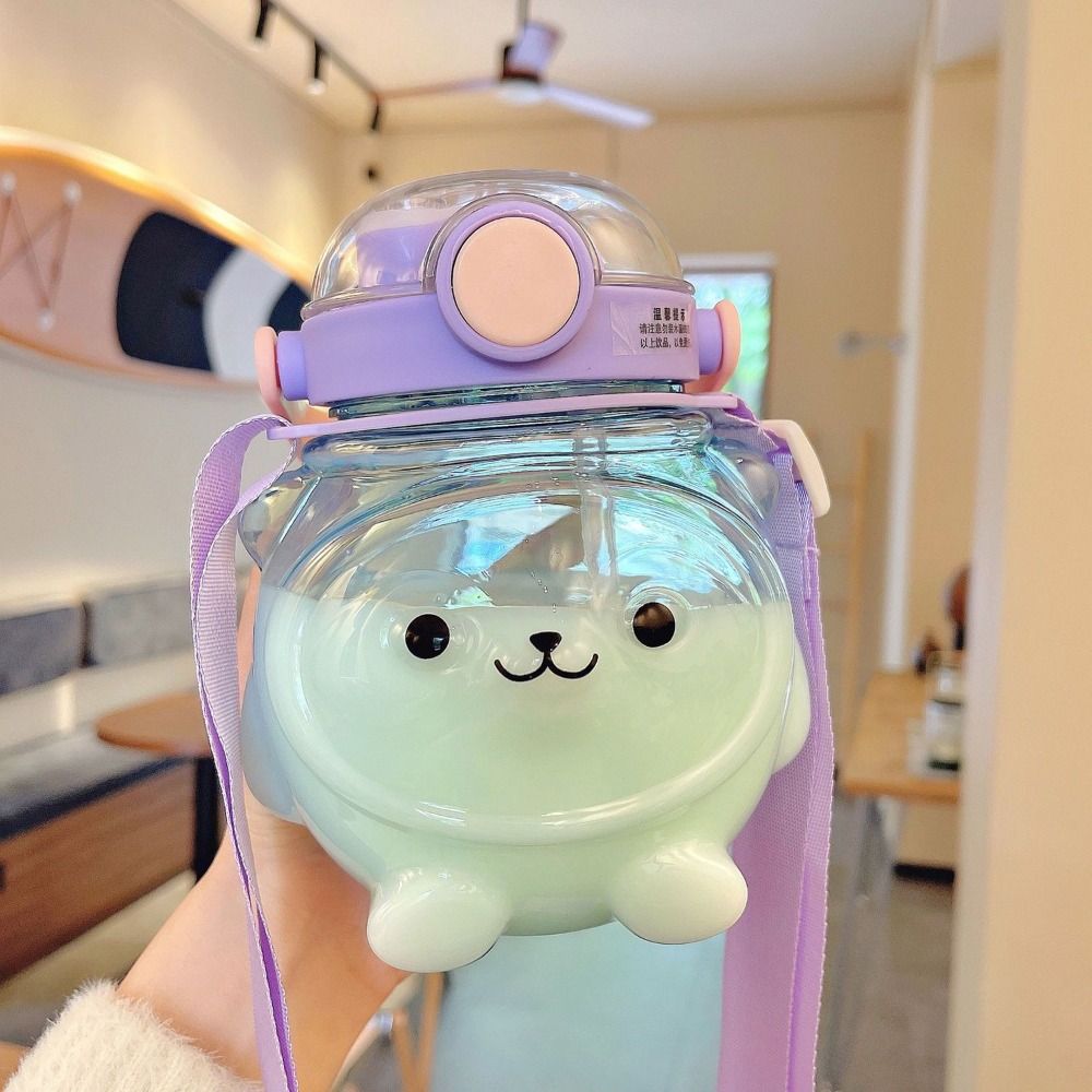 Cute  Panda Leak Proof Waterbottle Water Bottles