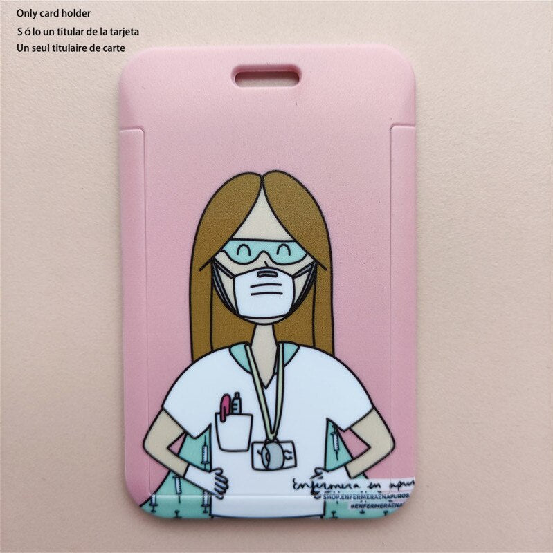 Nurse Doctor Lanyard ID Card Holder