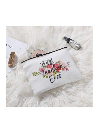 Teacher Makeup Bag Pouch