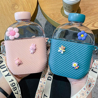 Cute Floral Water Bottle