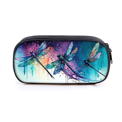 Cute Insects Print Cosmetic Case