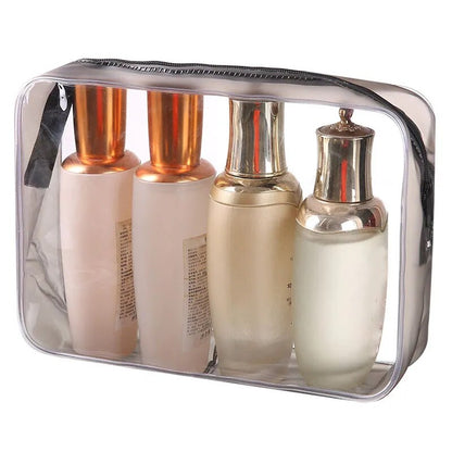 Clear Travel Organizer Bath Toiletry Wash Storage Bag