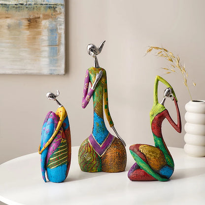 Abstract Home Decoration Figure Sculpture