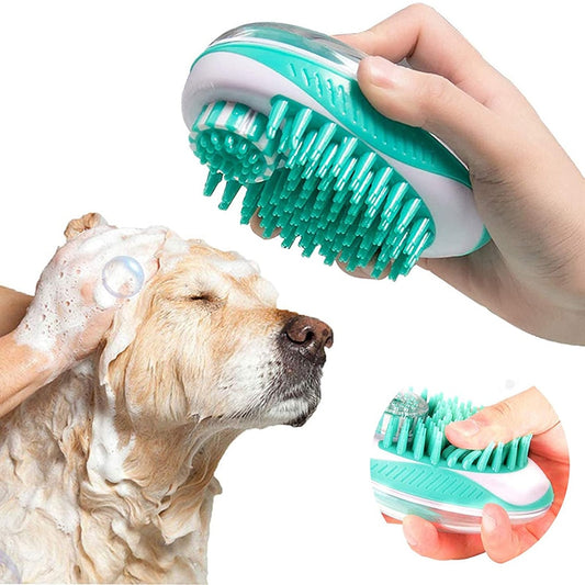 Pet Dog Bath Brush Comb