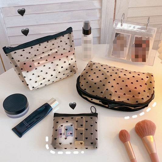 Mesh Cosmetic Makeup Bags