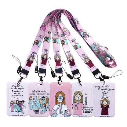 Nurse Doctor Lanyard ID Card Holder